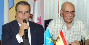 Pedro Bello –a la izquierda- y Venancio Blanco recibirán la Medalla de Honor de la Emigración.