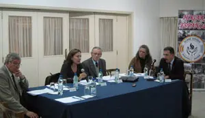 Un momento de la segunda Asamblea anual del Hogar Español de Montevideo.