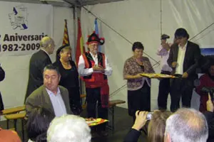  Un momento da celebraci&oacute;n. 