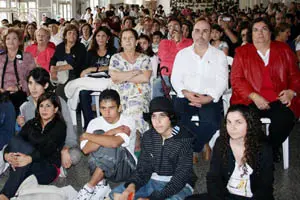 La viceconsejera, Guillermina Hernández, presidió el Festival de Tradiciones Canarias.