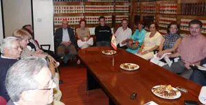  Última sesión del CRE, celebrada la tarde-noche del 27 de agosto pasado, en la sede del Consulado General de España en Caracas.