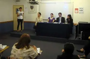  Un momento del acto de apertura del curso.