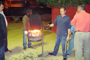  Un intre da preparaci&oacute;n das casta&ntilde;as.