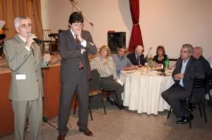  El presidente de la Sociedad, Jes&uacute;s Iglesias, nombra Socio Honorario a Jos&eacute; Manuel Besteiro.