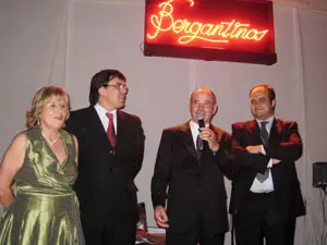 Un momento de la celebración del homenaje.