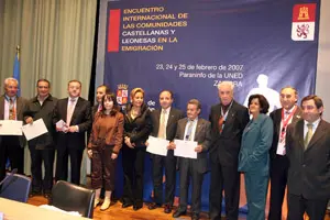 Un momento del primer Encuentro Internacional de las Comunidades Castellanas y Leonesas en el Exterior.
