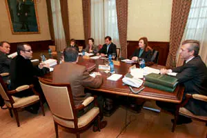   Alfonso Rueda presidi&oacute; el Consello de la Xunta de hoy. 