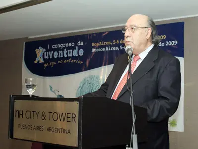  Un momento de la intervenci&oacute;n de Barreiro Fern&aacute;ndez.