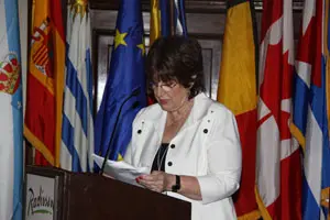 Un momento de la presentación del relatorio sobre mujer y juventud.