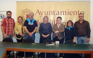 Teresa Ordiz, durante los festejos en el Centro Asturiano de Salamanca, este verano. 