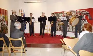 &lsquo;&Oacute;scar Ib&aacute;&ntilde;ez y su Conjunto&rsquo;, durante su actuaci&oacute;n en la Casa de Galicia.