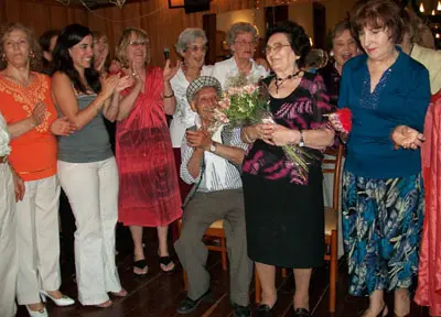  Un momento de la celebración de fin de año. 