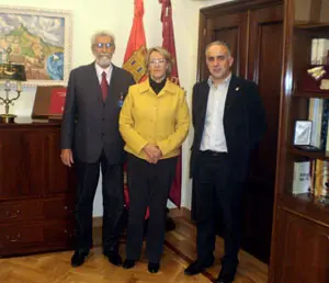 José López, Isabel Jiménez y Jesús María Ortíz.