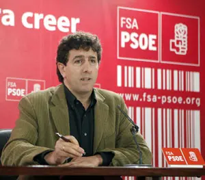  El secretario de Organización de la FSA-PSOE, Jesús Gutiérrez.