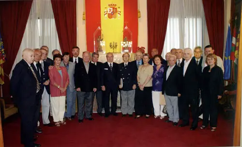 Miembros de la actual junta directiva del Club Español.