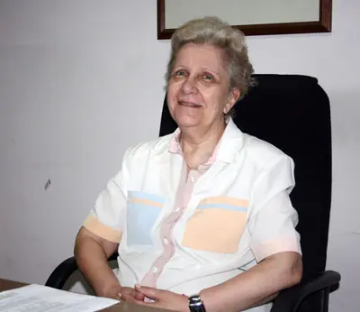  Elma Espisúa, presidenta del Directorio del Hospital Español.