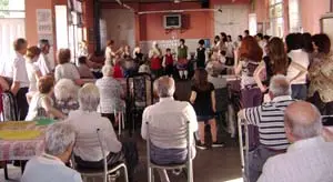  La actuación de los grupos asturianos tuvo un gran seguimiento.
