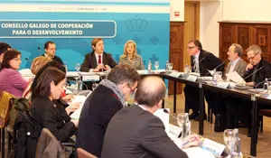 Jes&uacute;s Gamallo presidi&oacute; la reuni&oacute;n en la que se present&oacute; el II Plan de Cooperaci&oacute;n.