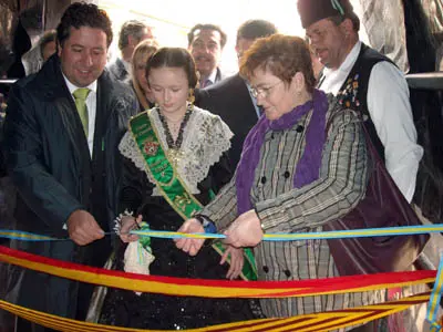   Teresa Ordiz, en la inauguración de la Semana Cutural de Castellón.