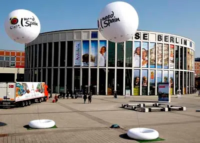  El pabellón de Turespaña en la Feria Internacional de Turismo de Berlín.