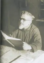  El padre Basilio, en una imagen del libro.