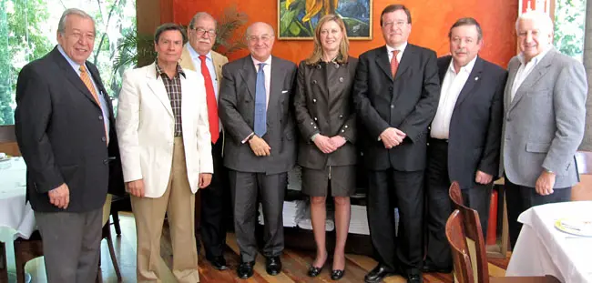 La consejera de Hacienda, Pilar del Olmo, durante su estancia en M&eacute;xico.