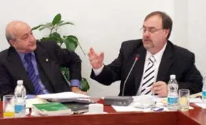 Fernando Rey, durante su intervención.