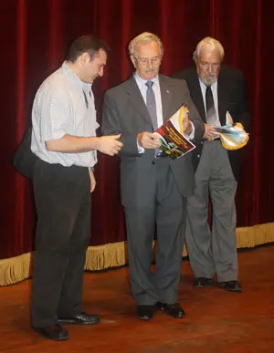 Marcelo Garabedian, José Antonio Nespral y Víctor García Costa.