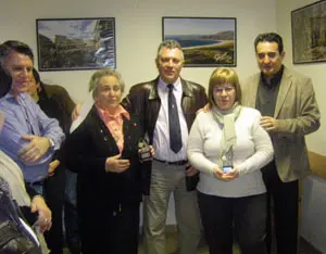  Ga&ntilde;adores dos torneos de lecer, recolleron os seus galard&oacute;ns.