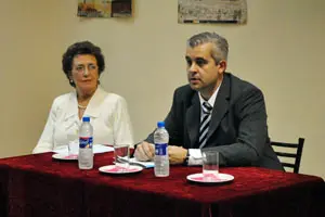  Alejandro L&oacute;pez Dobarro, durante su intervenci&oacute;n.
