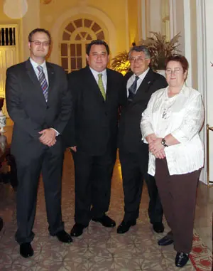   Ordiz y De la Cera, en Panamá.