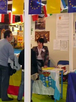  El estand de Casa de Galicia en la Feria de Toulouse.