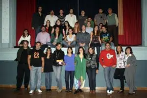 Grupo de jóvenes que participaron en el reencuentro celebrado en Buenos Aires.