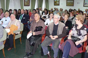 La presentación del libro causó mucha expectación entre los sorianos.
