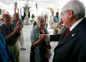  Vicente Álvarez Areces, durante su última visita institucional a Latinoamérica.