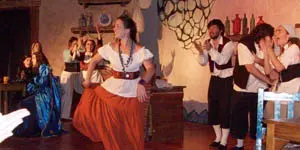 Representación de la Gitanilla de Cervantes.
