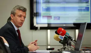  Alfonso Rueda acus&oacute; a la oposici&oacute;n de haber vertido acusaciones &ldquo;muy graves y falsas&rdquo;.