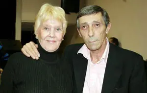  Alfredo Peña y su esposa.