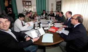  La reunión del Patronato de la Fundación celebrada la pasada semana.