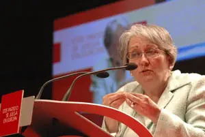  La ex ministra socialista de Asuntos Sociales Matilde Fernández.