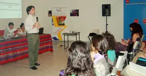 Un momento de la presentación.