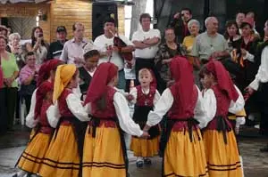  ‘El Chiringüelo’ escenificado por los ‘pitinos’ en las festividades realizadas en 2009.