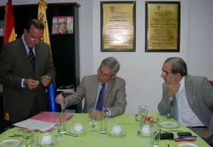  Un momento de la reuni&oacute;n homenaje. 