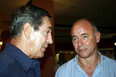  El secretario xeral, con el embajador de Espa&ntilde;a en Cuba, Manuel Cacho.