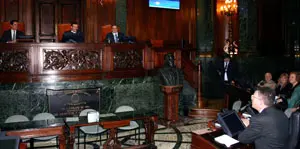  El ministro consejero de la Embajada de Espa&ntilde;a presidi&oacute; el acto, entre otros.