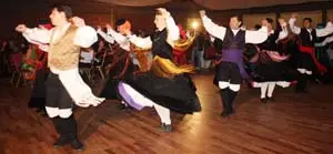  Un momento de la actuaci&oacute;n del grupo \'Alborada\'.