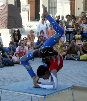 Un momento de la fiesta infantil.