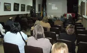 Un momento de la presentación del documental en el Centro de Castilla y León.
