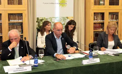   Santiago Camba presidi&oacute; la reuni&oacute;n del Patronato de la Fundaci&oacute;n Galicia Emigraci&oacute;n.