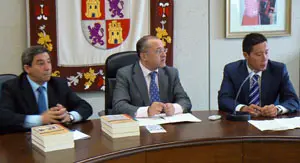 De izda. a dcha., Juan Andrés Blanco, Félix Colsa y Jorge Moreta.